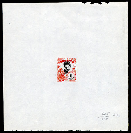 Indochina_Hoi-Hao_1922_Yvert_105a-Scott_unissued_red_overprint_412_red_406_+_black_608_typo_CP