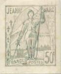 France_1929_Yvert_257e-Scott_245e_unadopted_Jeanne_dArc_project_Marron_MAQ