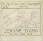 France_1929_Yvert_257g-Scott_245g_unadopted_Jeanne_dArc_project_Marron_b_MAQ