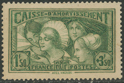 France_1931_Yvert_269-Scott_B38_Caisse_Amortissement_b_IS