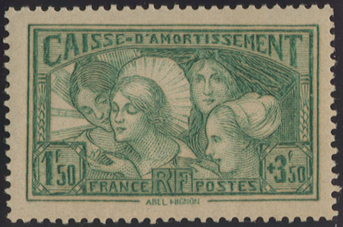 France_1931_Yvert_269-Scott_B38_Caisse_Amortissement_c_IS