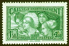 France_1931_Yvert_269-Scott_B38_Caisse_Amortissement_d_IS