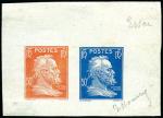 France_1933_Yvert_293a-Scott_293_unadopted_50c_Victor_Hugo_red_+_blue_typo_AP