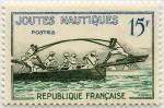 France_1958_Yvert_1162-Scott_884_joutes_nautiques_b_IS