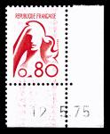 France_1975_Yvert_1816a_unissued_80c_Marianne_de_Bequet_c_US