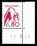 France_1975_Yvert_1816a_unissued_80c_Marianne_de_Bequet_d_US