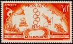 Monaco_1956_Yvert_443-Scott_364_30f_Melbourne_Olympic_Games_a_IS