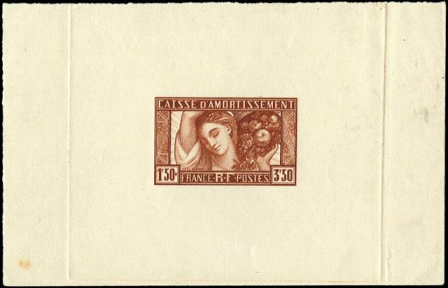 France_1931_Yvert_269a-Scott_B38a_unadopted_Caisse_Amortissement_brown_ba_AP