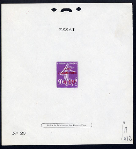 France_1928_Yvert_249a-Scott_B28_Semeuse_unadopted_red_overprint_violet_N_23_S_18_412_typo_DP