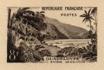 France_1957_Yvert_1125a-Scott_850_unadopted_Guadeloupe_dark-brown_aa_AP_detail