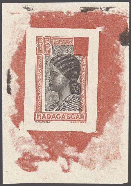 Madagascar_1936_Yvert_166b-Scott_unadopted_woman_head_etat_black_+_red_typo_ab_AP