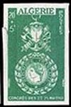 Algeria_1952_Yvert_296a-Scott_B65_unadopted_20f_+_5f_Medaille_militaire_c_ESS