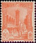 Tunisia_1926_Yvert_136-Scott_91_typo