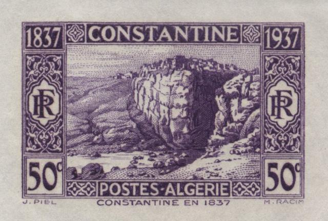 Algeria_1937_Yvert_131a-Scott_113_unissued_50c_Constantine_violet_1502_Lx_CP_detail