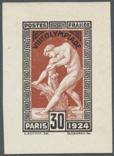 France_1924_Yvert_185-Scott_200_black_+_red-brown_typo_j