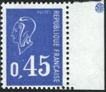 France_1971_Yvert_1663c-Scott_1292_unissued_45c_Marianne_de_Bequet_blue-violet_typo_b_US