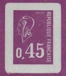 France_1971_Yvert_1663d-Scott_1292_unissued_45c_Marianne_de_Bequet_lilac_typo_b_AP_detail