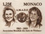 Monaco_2002_Yvert_2379b-Scott_2277_unadopted_taille-douce_1€25_Grace_and_Caroline_etat_brown_AP_a_detail