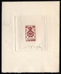 Monaco_1958_Yvert_490a-Scott_410_unadopted_St-Charles_Order_red_a_AP