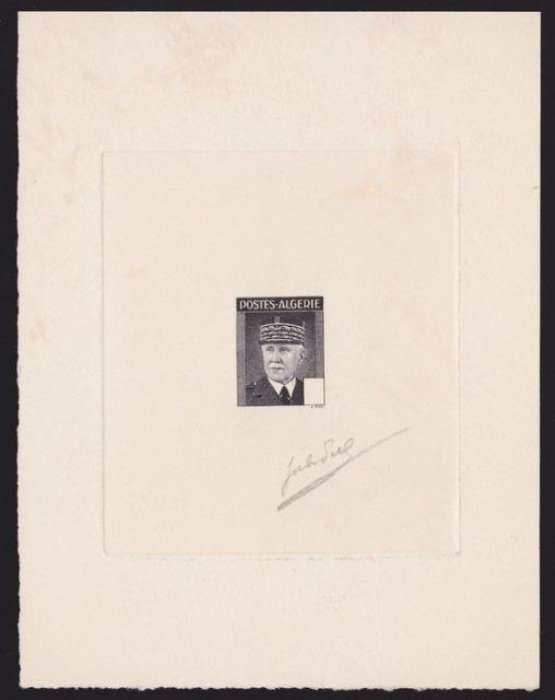 Algeria_1942_Yvert_196b-Scott_137_unadopted_1f50_Petain_etat_black_d_AP