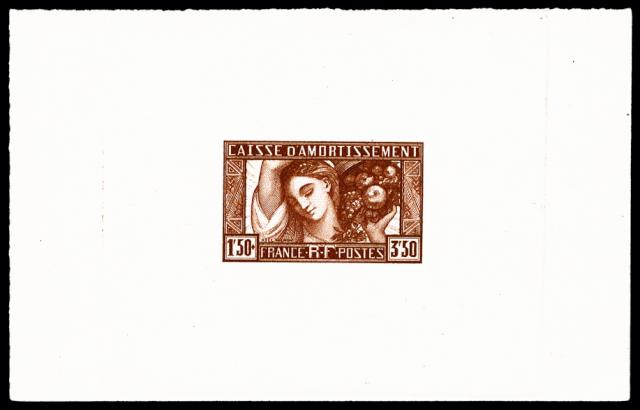 France_1931_Yvert_269a-Scott_B38a_unadopted_Caisse_Amortissement_brown_bb_AP