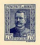 Monaco_1925_Yvert_88a-Scott_77_unadopted_75c_Louis_II_blue_typo_CP_detail