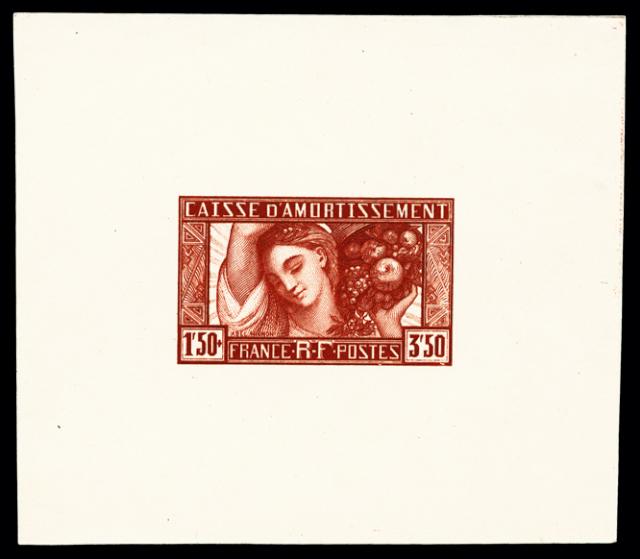 France_1931_Yvert_269a-Scott_B38a_unadopted_Caisse_Amortissement_brown-red_AP