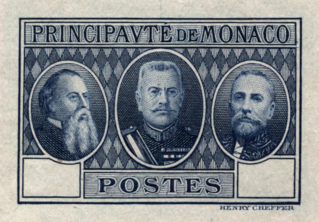 Monaco_1928_Yvert_112-Scott_112_International_Philatelic_Expo_etat_blue_AP_detail