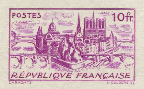 France_1934_Yvert_776a-Scott_B217a_unadopted_Notre_Dame_de_Paris_10f_lilac_7519_aa_CP_detail