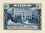 Monaco_1922_Yvert_55a-Scott_41_unadopted_40c_Oceanagraphic_Museum_blue_1117_Lx_COLL_detail