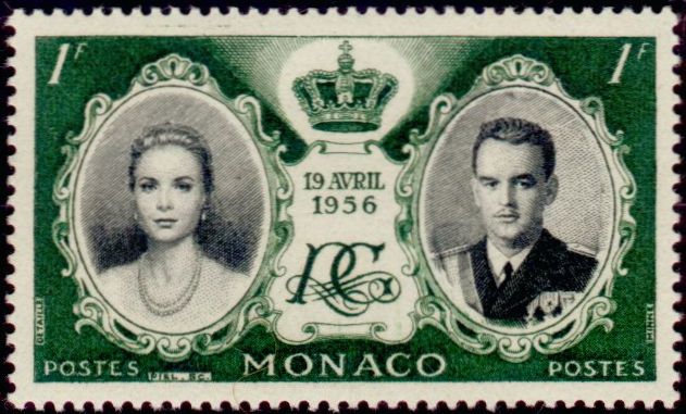 Monaco_1956_Yvert_473-Scott_366_Grace_et_Rainier_III_IS