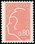 France_1975_Yvert_1816d_unissued_80c_Marianne_de_Durrens_c_US