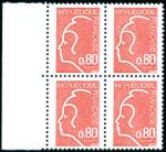 France_1975_Yvert_1816d_unissued_80c_Marianne_de_Durrens_k_US