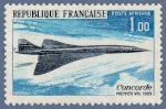 France_1969_Yvert_PA43-Scott_C42_1f_Concorde_a_IS