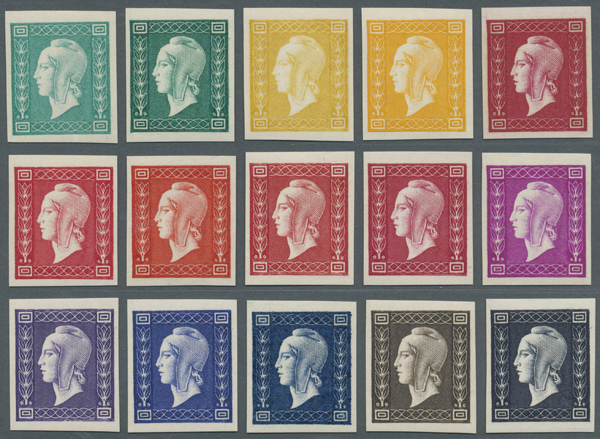 France_1948_Yvert_701y_unissued_Marianne_de_Dulac_all_15_different_colors_printed_a_ESS