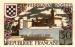 France_1959_Yvert_1222a-Scott_931_unadopted_Perpignan_multicolor_b_AP_detail