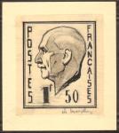 France_1941_Yvert_516a-Scott_Petain_1f50_MAQ