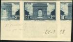 France_1928_Yvert_258a-Scott_263_unadopted_Arc_de_Triomphe_2f_dark-blue_c_ESS