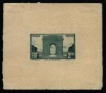 France_1928_Yvert_258a-Scott_263_unadopted_Arc_de_Triomphe_2f_green_aa_AP