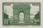 France_1928_Yvert_258a-Scott_263_unadopted_Arc_de_Triomphe_2f_green_ATP_detail