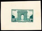 France_1928_Yvert_258a-Scott_263_unadopted_Arc_de_Triomphe_2f_green_c_AP