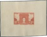 France_1928_Yvert_258a-Scott_263_unadopted_Arc_de_Triomphe_2f_red_bb_AP