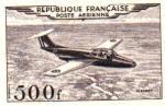 France_1953_Yvert_PA32b-Scott_C31b_unadopted_500f_Fleuret_dark-violet_b_AP_detail