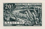 France_1954_Yvert_981a-Scott_724_unadopted_Ajaccio_black_da_AP_detail