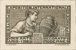 France_1924_Yvert_212a-Scott_222_unissued_in_TD_Arts_decoratifs_sepia_a_AP_detail