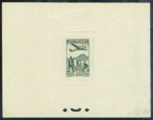 Madagascar_1944_Yvert_PA62-Scott_C45_green_1311