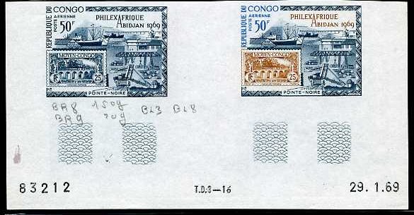 Congo_1969_Yvert_PA79-Scott_C77_pair_a